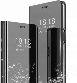 ykniufly-etui-z-klapka-clear-view-do-xiaomi-14t-pro-czarne-lustro