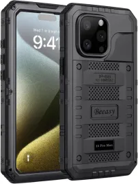 beeasy-etui-wodoodporne-do-iphone-15-pro-max-pancerne-metalowe-360-czarny