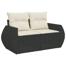 sofa-ogrodowa-z-poduszkami-2-osobowa-czarna-polirattan