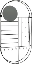 wieszak-scienny-z-lustrem-jewelry-34x66cm-czarny