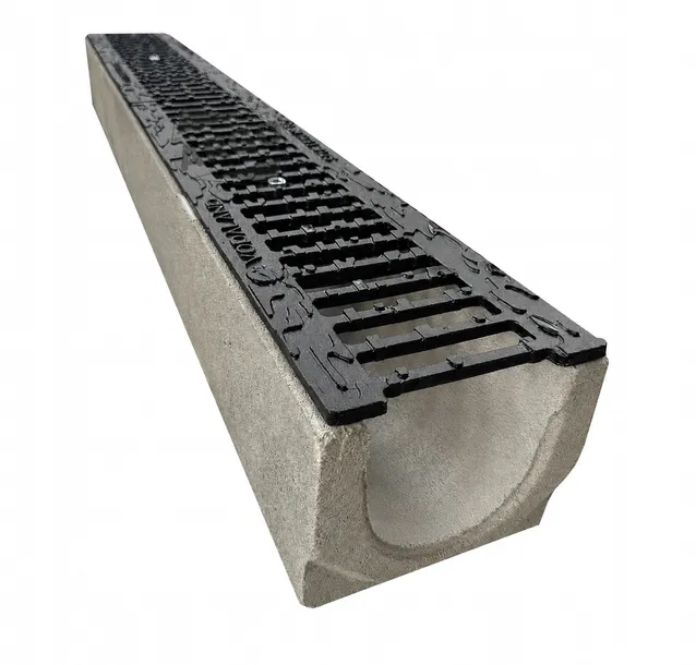 ODWODNIENIE LINIOWE VL Korytko Betonowe + Żeliwo B125 140x125