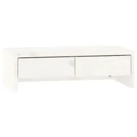 biala-drewniana-podstawka-pod-monitor-z-szufladami-50-x-27-x-15-cm
