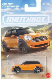 auto-resorak-mini-countryman-2011-matchbox-metalowy-model-wiek-3-lata