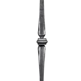 tralki-metalowe-tralka-stalowa-do-balustrady-kuta-12x12-z-rozkuciem-h950-mm