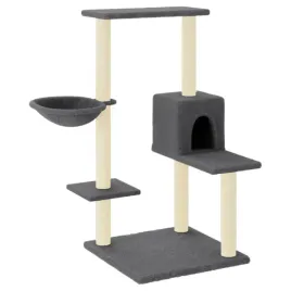 drapak-dla-kota-z-sizalowymi-slupkami-ciemnoszary-95-cm