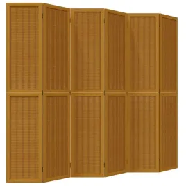 parawan-pokojowy-6-panelowy-brazowy-lite-drewno-paulowni