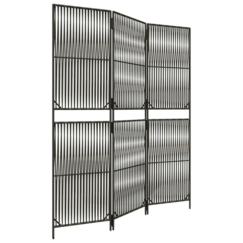 parawan-3-panelowy-szary-polirattan