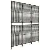 parawan-3-panelowy-szary-polirattan-producent-vidaxl