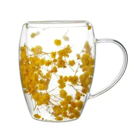 kubek-do-kawy-szklany-borokrzemowy-320-ml-zolty-z-kwiatami-peter-flowers
