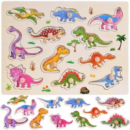 puzzle-drewniane-dinozaury-11-elementow-ukladanka-za4723