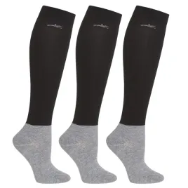 schockemohle-podkolanowki-show-3-pack-black-42-46