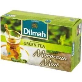 herbata-dilmah-20-torebek-zielona-z-liscmi-miety-moroccan-green-tea