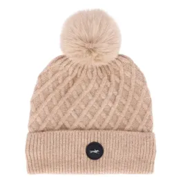 schockemohle-czapka-z-pomponem-soft-beanie-hazel-uniwersalny