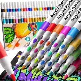 markery-akrylowe-pisaki-flamastry-mazaki-wodoodporne-z-farba-zestaw-60-szt