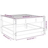 podnozek-ogrodowy-bialy-lite-drewno-sosnowe-stan-nowy-kod-produktu-825486