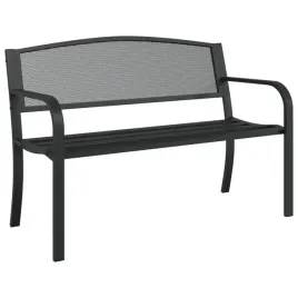 lawka-ogrodowa-119-cm-czarna-stalowa