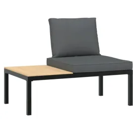 lawka-ogrodowa-z-poduszkami-czarna-aluminium