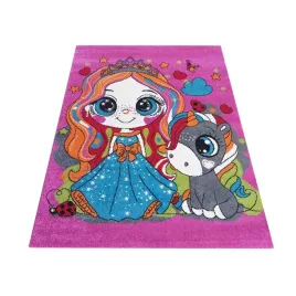 dywan-dzieciecy-mala-ksieznicza-115-rozowy-bella-kids-200x290-cm