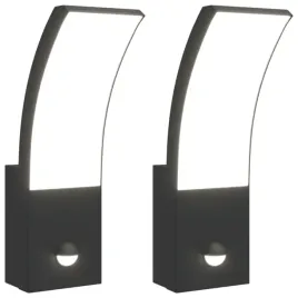 zewnetrzne-kinkiety-led-z-czujnikami-2-szt-czarne-aluminium