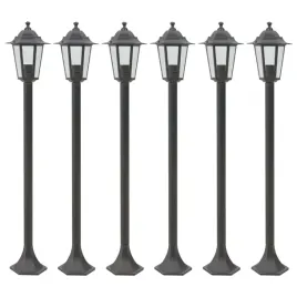 lampy-ogrodowe-110-cm-e27-aluminium-6-szt-brazowe