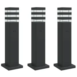zewnetrzne-lampy-stojace-z-gniazdkami-3-szt-czarne-50-cm