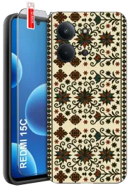etui-do-xiaomi-redmi-15c-5g-motywy-ludowe-tradycja-kultura-wzory-szklo