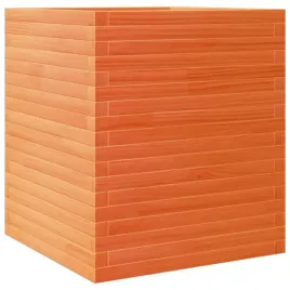 donica-ogrodowa-woskowy-braz-60x60x685-cm-drewno-sosnowe