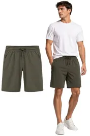 spodenki-meskie-sportowe-khaki-sportowe-z-kieszeniami-wygodne-treningowe