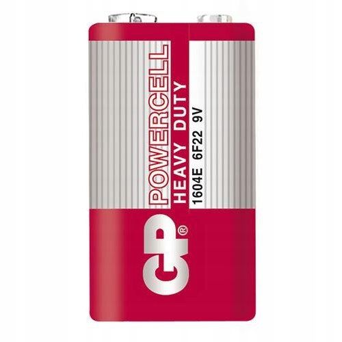 1 X Bateria Cynkowo-Węglowa Gp Powercell 6F22 / 9V