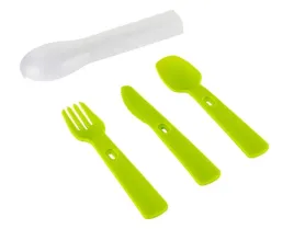 curver-sztucce-plastikowe-w-etui-smart-to-go-zielone