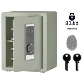 pancerny-domowy-sejf-biometryczny-na-odcisk-palca-45x38x32-cm-zielony