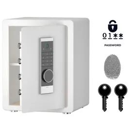 pancerny-domowy-sejf-biometryczny-na-odcisk-palca-45x38x32-cm-bialy