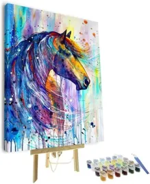 obraz-kon-z-rama-kolorowy-zestaw-malowanie-po-numerach-estetyczny-40x50-cm