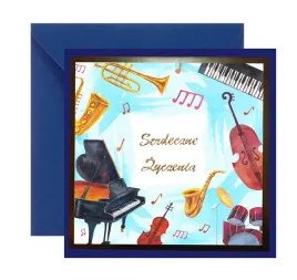 kartka-na-urodziny-imieniny-dla-muzyka-granatowa-elegancka-recznie-robiona