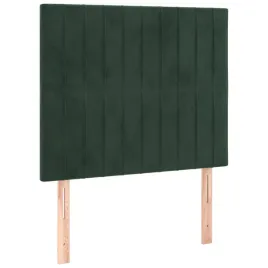 zaglowki-do-lozka-2-szt-ciemnozielone-90x5x78-88cm-aksamit