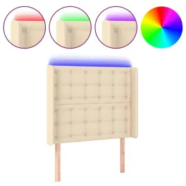 zaglowek-do-lozka-z-led-kremowy-83x16x118-128-cm-tkanina