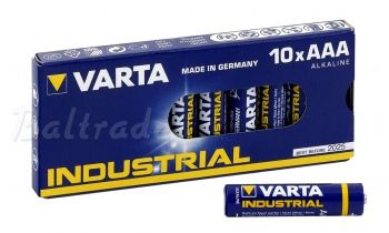 10 X Varta Industrial LR03 AAA 4003