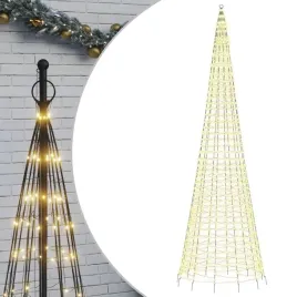 choinka-led-na-maszcie-1534-leds-ciepla-biel-500-cm