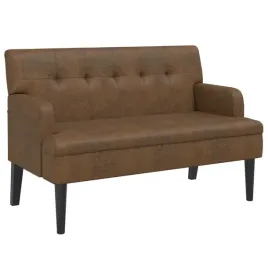 lawka-z-oparciem-brazowa-112x655x75-cm-sztuczny-zamsz