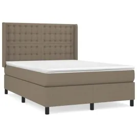 lozko-kontynentalne-z-materacem-taupe-tkanina-140x190-cm