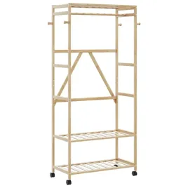 wieszak-na-ubrania-z-polkami-i-kolkami-90x40x1795-cm