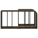 polki-2-szt-brazowe-polirattan-glebokosc-mebla-1-cm