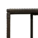 polki-2-szt-brazowe-polirattan-wysokosc-mebla-1-cm