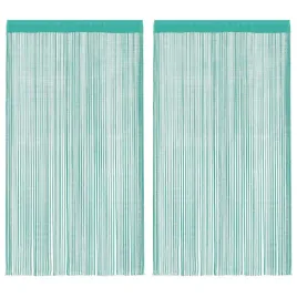 zaslony-sznurkowe-2-szt-turkusowe-140x250-cm