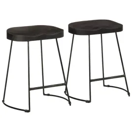 hokery-barowe-2-szt-czarny-46x38x52-cm-drewno-lite-mango