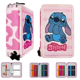 disney-stitch-i-lilo-piornik-trzykomorowy-z-wyposazeniem-dla-dziewczynki