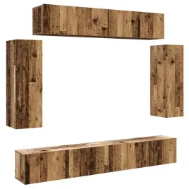 6-cz-zestaw-szafek-tv-stare-drewno-material-drewnopochodny