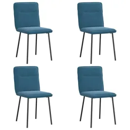 krzesla-stolowe-4-szt-niebieskie-obite-aksamitem