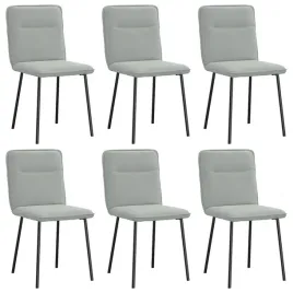krzesla-stolowe-6-szt-jasnoszare-obite-aksamitem