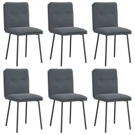 krzesla-stolowe-6-szt-ciemnoszare-obite-aksamitem